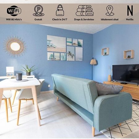 Cosy T2 Renove, Proche Centre-Ville-Fibre/Netflix 蒙吕松 外观 照片